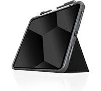 STM Dux Plus - Funda Protectora Compatible con Apple iPad de 10.9 Pulgadas A16/10ª generación (2022), Color Negro (estándar Militar, Compartimento para lápiz Apple, función de Soporte, Soporte para