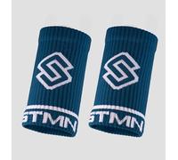 STMN Fitness Puños Slim Petrol - Protector de muñeca para Cross Training, Calistenia y Gimnasia - Tejido elástico Transpirable - Ideal con Protectores - Unisex