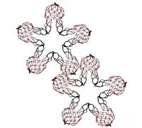 STOBAZA 10 Piezas Cesta Colgante de Malla para de Soporte Macramé Resistente para Almacenamiento Cocina Ahorra Espacio y Decora Hogar con