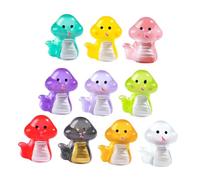 STOBAZA 10 Piezas Figuras de Serpientes Miniatura de Resina Que Brillan la Oscuridad para Decoración DIY de Escritorio y Coche Ornamentos Pequeños para Año Serpiente Juguetes y Accesorios