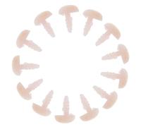 STOBAZA 100 Piezas Nariz Triangular de Peluche para Manualidades DIY Accesorio para Hacer Osos y Conejos de Peluche Plástico Suave y Seguro para Nariz de Muñeca y Animal Stuffed