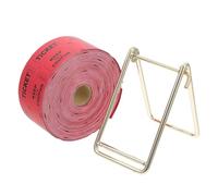 STOBAZA 1000 Boletos de Rifa Rojos para Eventos con Soporte Sencillo, Entradas para Carnaval y Recaudación de Fondos, Decoraciones de Carnaval Halloween para Fiestas y