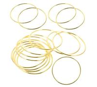STOBAZA 15 Piezas Aros Dorados de Metal para Atrapasueños Diseño Elegante, Fácil Ensamblaje y Experiencia Artesanal para Proyectos DIY y Decoración de Dormitorios
