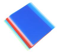 STOBAZA 16 Piezas Tapetes de Examen de Pvc A4 Marcadores Translúcidos para Estudiantes, Superficie de Escritura Suave y Esquinas Redondeadas, Ideales para Oficinas y Color Color Aleatorio