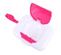 STOBAZA 2 Piezas Caja De Pañuelos Húmedos Calentador De Toallitas Para Caja De Pañuelos Al Aire No- Porta Toallitas De Viaje Relleno Viajar Plastico Pp Productos Infantiles