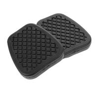STOBAZA 2 Piezas Cubiertas de Pedal Antideslizantes para Coche de Goma de Repuesto para Pedal de Freno y Embrague Compatibles con Fit City Jazz Mejora la Seguridad al Conducir