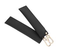 STOBAZA 2 Piezas Estuche Doble para Bolígrafos con Hebilla, Diseño de Decoracion Colegio, Cuero PU Negro de 16x3.5 Cm, Portátil y Protector para Organizar Bolígrafos y Lápices