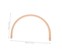 STOBAZA 2 Piezas Manijas de Madera para Bandejas y Cubos de Hielo Asa Sólida para Fruteros y Tetera Agarre Cómodo para Reemplazo y Uso Versátil Hogar