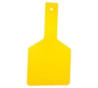 STOBAZA 2 Piezas Placa Protectora Dental de Plástico Color Ámbar Bloqueo de Luz Azul para Protección Ocular en Laboratorio y Trabajo con Lámparas