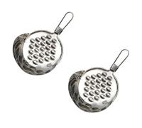 STOBAZA 2 Piezas Raspador de Cocina de Acero Inoxidable para Gelatina y Noodles Herramienta Ligera para Preparar Platos Caseros Fácil de Limpiar y Transportar