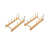 STOBAZA 2 Piezas Soporte Escurridor de Platos de Estante Drenaje Multiusos para Diseño Estable y Seguro para Cocina Organizada