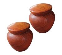 STOBAZA 2 Piezas Urnas Pequeñas De Madera para Cremación Urnas De Recuerdo para Cenizas Humanas Mascotas para Cenizas