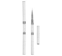 STOBAZA 2 Pinceles para Decoración de Uñas Doble Punta, Bolígrafo Delineador Fino para Esmalte y Gel, Herramienta Portátil para Manicura Detallada, Arte de Uñas Profesional