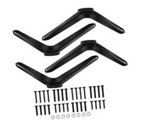 STOBAZA 2 Series Soporte TV para Pantalla Plana Base con Tornillos para Montaje Mesa de Unidades Compatibles con Televisores de Fácil Instalación sin Herramientas Diseño Moderno y Estable