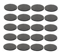 STOBAZA 20 Pares Cinta Adhesiva de Gancho y Bucle Doble Cara para Alfombrillas de Coche Fijador Invisible Resistente Adhesiva Fuerte para Sujeción Antideslizante de Tapetes y Moquetas