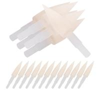 STOBAZA 20 piezas Cabezales de Esponja para Bolígrafos de Caligrafía Puntas Suaves de Repuesto para Arte y Dibujo con Pincel Suave para Escritura y Lettering