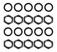 STOBAZA 20 Piezas Juntas de Cejuela M9 para Guitarra Eléctrica, Negro,