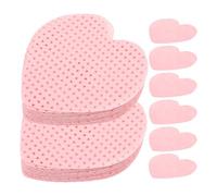 STOBAZA 200 hojas Toallitas para Uñas sin Pelusa Unidades Toallitas Desmaquillantes de Algodón Forma de Corazón Suaves y Absorbentes para Eliminar Esmalte y Gel para Cuidado de Uñas y