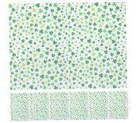 STOBAZA 20piezas Papel De Diseño De Día De San Patricio Fiestas De Primavera Manualidades y Envoltorios De Regalos Temáticos Irlandeses