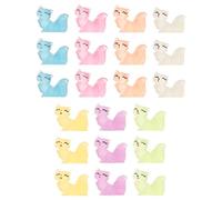 STOBAZA 21 Adornos Luminosos De Pequeño Que Brillan En La Oscuridad Figuras De Figuras De Escritorio Modelos De Juguetes De Animales Pequeños