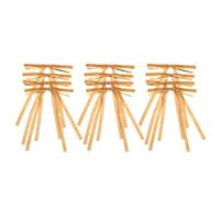 STOBAZA 24 Piezas Lazos de Cinta Alambre Flexible Adornos Decorativos para Árboles de Navidad Coronas Bodas y Fiestas Manualidades DIY para Interiores y Exteriores