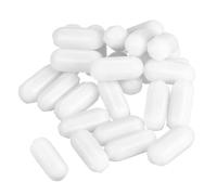 STOBAZA 25 piezas Barras de Agitación Magnética Recubiertas de Ptfe Resistente la Corrosión y Abrasión para Laboratorio Químico y Biológico Pack de Unidades Agitador Práctico y Duradero