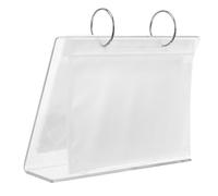 STOBAZA 2piezas Álbum De Almacenamiento De Pegatinas De Arte De Uñas Organizador Portátil De Calcomanías Libro De Exhibición De Stickers Para Decoración y Coleccionismo