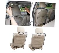 STOBAZA 2piezas Almohadillas De Protección Del Asiento Protectores Transparentes Impermeables Antipatadas Para Coches Respaldo De Asiento