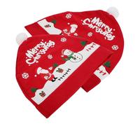 STOBAZA 2piezas Funda Navideña para Reposacabezas de Coche Divertida Decorativa Accesorios para Interior de Coche para Celebraciones de Navidad