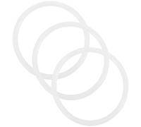 STOBAZA 3 Anillos De Goma Para Cuencos Budistas, Anillos Tóricos De 8,5 Cm, Cojines Antideslizantes Para Cuencos Cantores, Accesorios Para Instrumentos De Percusión Budista, Uso En Hogar y Rituales