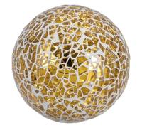 STOBAZA 3 Piezas Bola Decorativa orbes de Esfera orbes de Mosaico Esfera de Mesa Adorno de Bola de Esfera centros de Mesa para Comedor Bola de Mosaico de Escritorio Bolas de Cristal Espuma