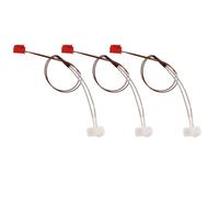 STOBAZA 3 Piezas Sensor de Temperatura con Sonda Cerámica de 2 Cables Conector Cuadrado para Ntc50k para Monitorización Precisa y Compatibilidad Calentador Diésel de Estacionamiento