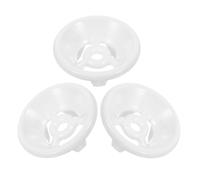 STOBAZA 3 Tapones para Urinario de Plástico Abs Blanco, Accesorios para Urinarios en Baños Públicos, Fácil de Limpiar y Minimizan Olores, Paquete de 3 Piezas
