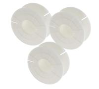 STOBAZA 3piezas Marco Cruzado De Alambre De Cobre Para Almacenamiento De Cables Accesorio De Plástico Para Atar Cables Coche