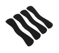 STOBAZA 4 Almohadillas de Silicona Negras Grandes Frente para Extensiones de Pestañas Reutilizables Protección contra Pegamento Soporte para Levantamiento y Aplicación Profesional