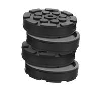STOBAZA 4 Piezas Adaptadores de Goma para Gato Hidráulico de Almohadillas Antideslizantes para Elevación de Coche Soporte Resistente y Protector para Suelo y Vehículo