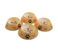 STOBAZA 4 Piezas Artículos Conmemorativos para Cuencos de Papel Dorados | Ceremonia de Recuerdo y Funeral, Manejo Fácil y Transporte Sencillo, Accesorios Diarios Simulados Incluidos