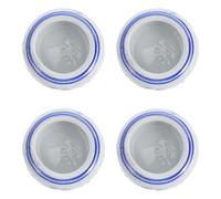 STOBAZA 4 piezas Platos de Cerámica para Tinta y Lavador Multifuncional de Pinceles Herramienta Portátil para Caligrafía Resistente Manchas y Fácil de Limpiar para Principiantes y