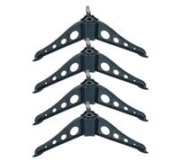 STOBAZA 4 Piezas Soporte 1.2 Navidad a para Resistente Árbol Artificial de de Abs Superficie Lisa Base Desmontable a 1.5 Navideña Adecuado para