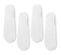 STOBAZA 4 Piezas Tiradores de Plástico para Cordón de Persianas Asas Redondas Resistentes para Cortinas Verticales y Enrollables Accesorio Duradero para Ventanas Color Blanco