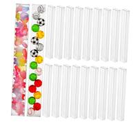STOBAZA 45piezas Cajas Pequeñas Transparentes De Pet Para Pretzels y Chicles Unidades Soporte Para Palitos De Pretzel Cajas Individuales De Obsequio Transparentes Para Dulces y Recuerdos d