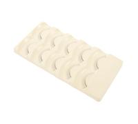 STOBAZA 5 pares Pestañas de Práctica para Extensión Tiras Naturales de Química Autoadhesivas para Principiantes y Maniquí de Entrenamiento de Tiras de Pestañas Realistas