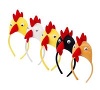 STOBAZA 5 Piezas Diadema para Fiesta de Disfraces Diseño Elegante de Algodón Pp, Accesorio Versátil para Cabello Adecuado en Festivales y Celebraciones para Mujeres y Niñas