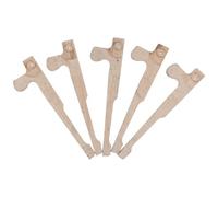STOBAZA 5 Piezas Piano Jack Assembly Wooden Replacement Parts For Upright Console Pianos Action Mechanism Repair Tools For Accurate Tuning And Maintenance