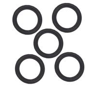 STOBAZA 5 piezas Sellos de Goma para Brida de Acero Inoxidable Juntas Tórica de Caucho Flexibles Resistentes Corrosión para Líneas Sanitarias y Procesos Industriales