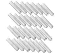 STOBAZA 50 Piezas Tapas de Lápiz Transparentes Protectoras Puntas Extensores Seguros para Estudiantes Prolongan Vida Útil Lápices Oficina Escuela Pack Unidades