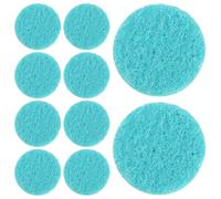 STOBAZA 50 Unidades Almohadillas Redondas de Algodón y Recarga de Aceites Esenciales para Aromaterapia Material Absorbente de Fibra de Algodón, Uso Versátil para Difusores y DIY