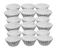 STOBAZA 500 piezas Mini para Cupcakes de Aluminio Grueso Unidades Resistentes y Antiadherentes para Repostería para Muffins Tartas y Fiestas