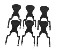 STOBAZA 6 Piezas Accesorios para hervidores eléctricos botón de control de temperatura accesorios para teteras electricas Reemplazo del botón del hervidor el plastico Negro