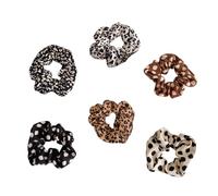 STOBAZA 6 piezas Bobbles Hair Bands de Estilo Vintage con Estampado Floral Lazos Elásticos para Pelo Suaves y Resistentes Accesorios para Niñas y Mujeres Perfectos para Uso Diario